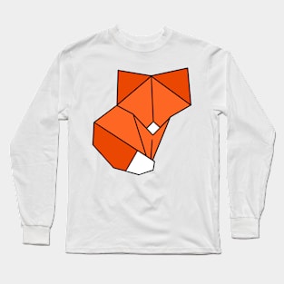 Origami fox Long Sleeve T-Shirt